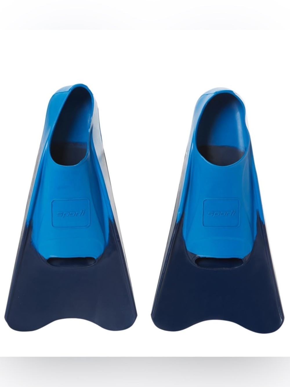 Sporti Floating Swim Fins Unisex US Size Men’s 7-8 Women’s 8-9 Blue